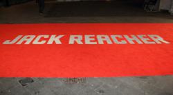 Red Carpet for Jack Reacher Film Premiere